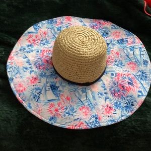 Sea to Shining Sea Lilly Pulitzer Sun Hat